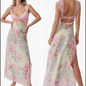 Free people suddenly fine slip dress nightgown